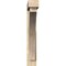 Ekena Millwork Thorton Block Rough Sawn Bracket w/ Offset Brace, Douglas Fir, 6"W x 36"D x 40"H BKT0604X36X40THR05RDF - alternate 3